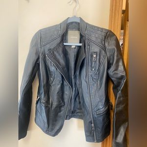 Faux Leather Jacket